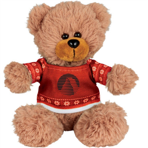 Ugly Sweater 6" Sitting Bear