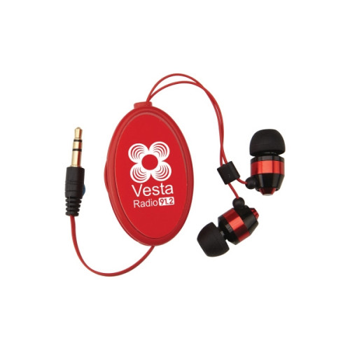 Heavy Metal Retractable Earbuds