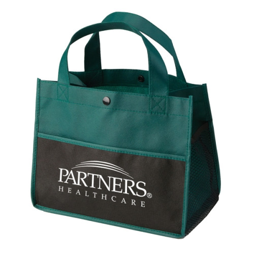 Mini Snap Non-Woven Lunch Tote