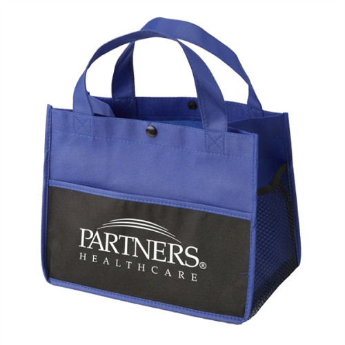 Mini Snap Non-Woven Lunch Tote