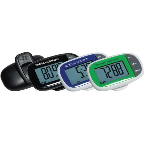 Easy See Pedometer with Clock