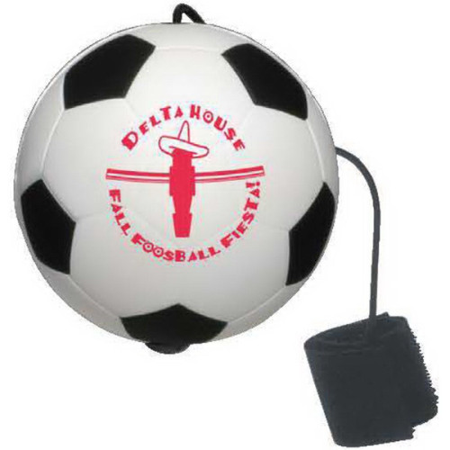 Soccer Ball Yo-Yo Bungee Stress Reliever