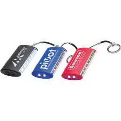 Dual LED Light Key Chain