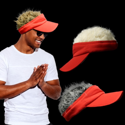 Red Wacky Costume Visor