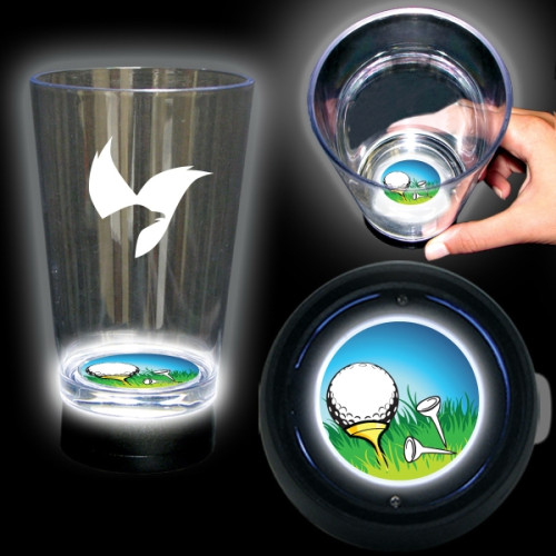 Golf Bottom Lit Light Up Cup