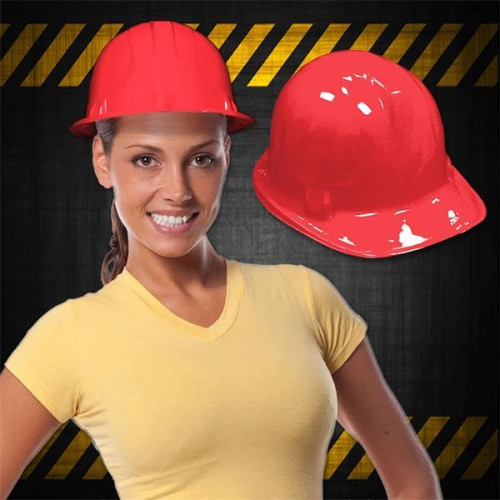 Red Construction Hat