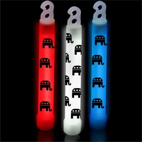 Democratic Patriotic 6" Glow Light Sticks