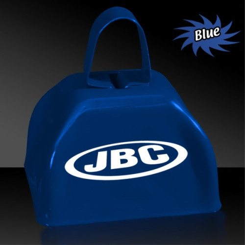 BLue 3" Metal Cowbell