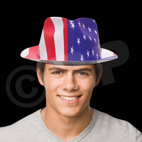 Patriotic Gangster Fedora