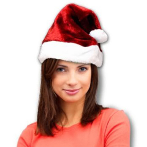 Adult Santa Plush Hat