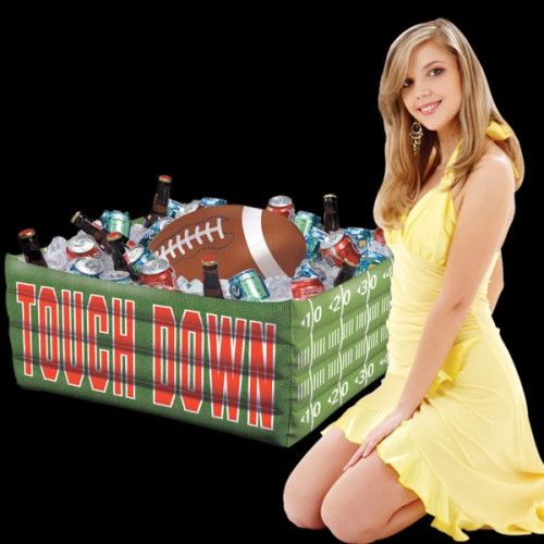 Inflatable Football Fan Cooler