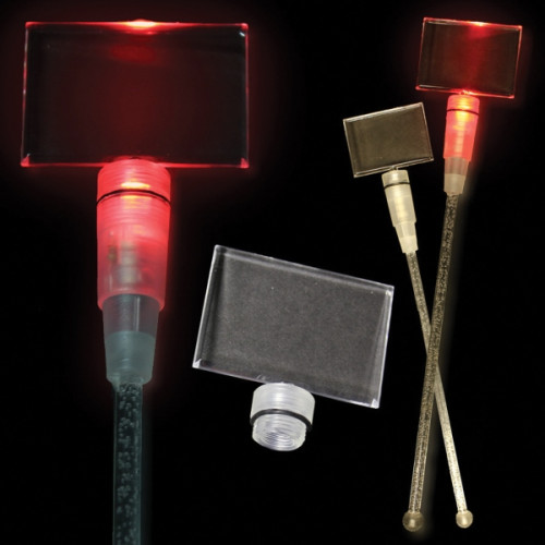 Red 9" Light Up Cocktail Stirrer