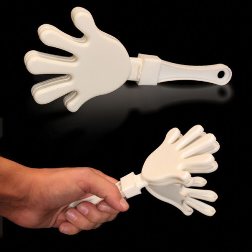 White White & White Hand Clapper