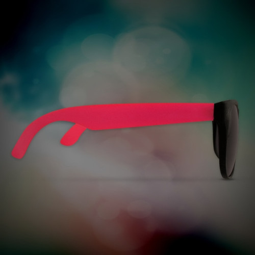 Custom Red Neon Billboard Sunglasses