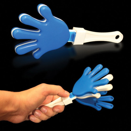 Blue White & Blue Hand Clapper