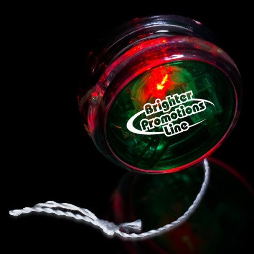 2 3/8" Light Up Red LED Glow Yo-Yo