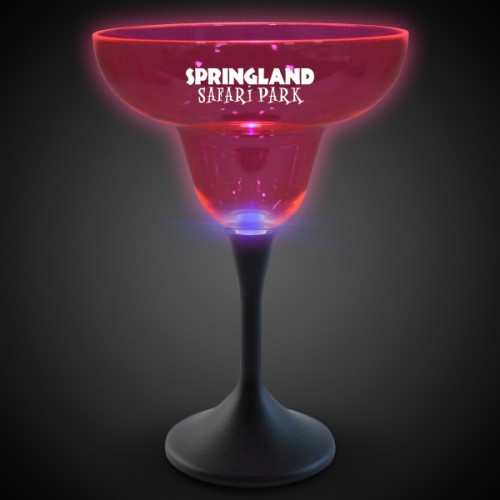 Neon LED Margarita Glasses