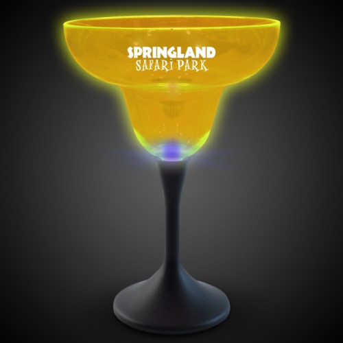 Neon LED Margarita Glasses