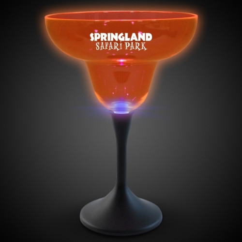 Neon LED Margarita Glasses