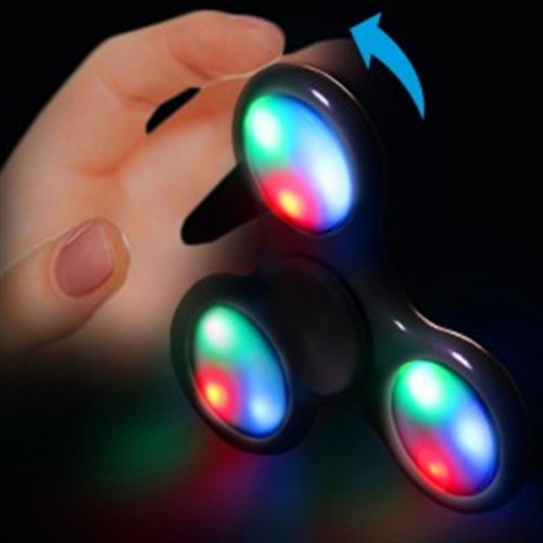 Light Up Black Fidget Spinner