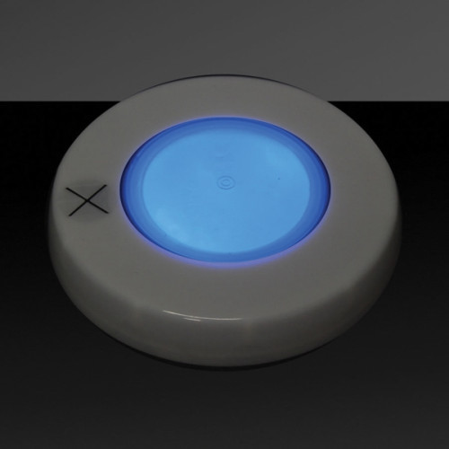 Blue Glow Light Up Cover Lid