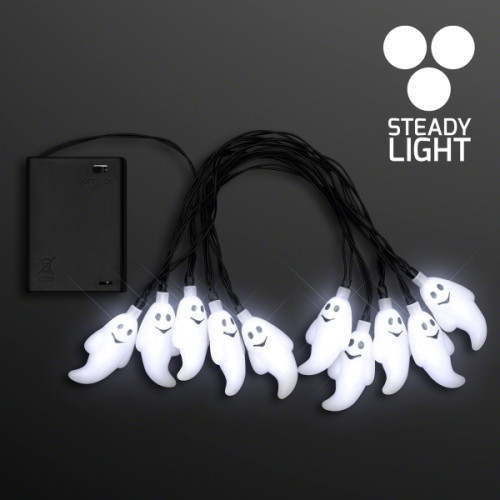 LED Halloween Ghost String Lights