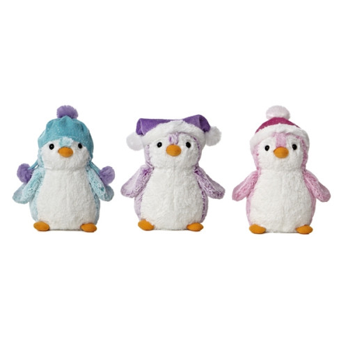 9" PomPom Penguin Bright Assortment