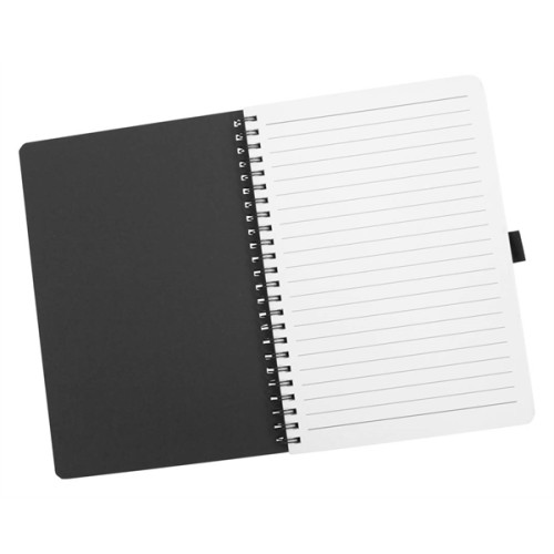 Faux Leather Spiral-Bound Notebook By Trilogy