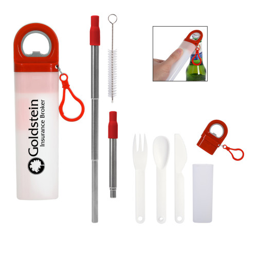 SIP AND SNACK REUSABLE KIT
