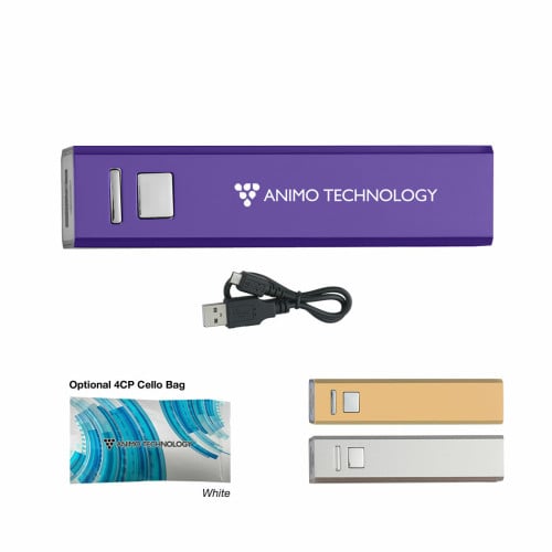 UL Listed 2200 mAh On-The-Go Portable Charger