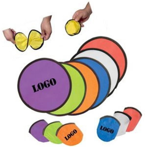 Custom Foldable Flying Disc Folding Flyer Disc with Pouch