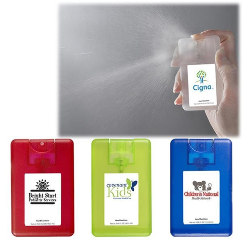 Credit Card Hand Sanitizer Spray