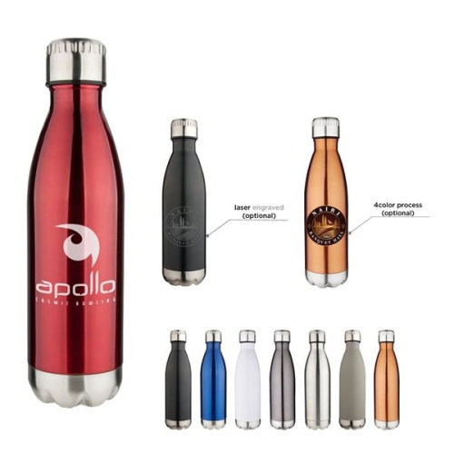17 oz Apollo Double Wall Stainless Vacuum Bottle