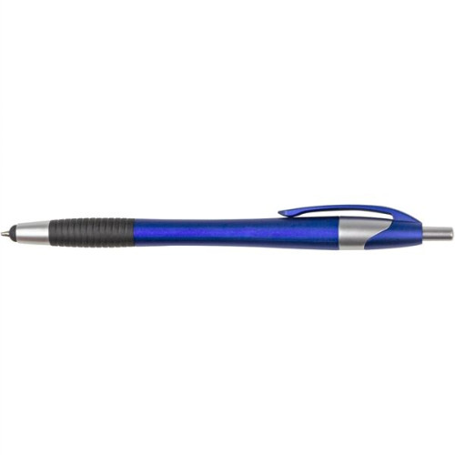 Stylus Pen w/Gripper Blue Ink
