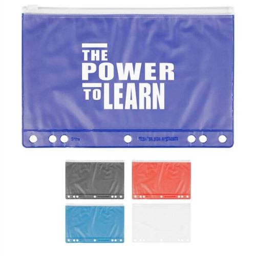 Slide Lock School Pencil Pouch