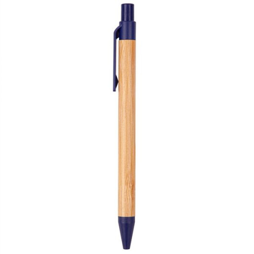 The Albury Bamboo Wheat Straw Click-Action Ballpoint Pen