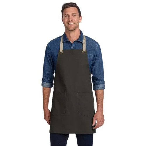 Port Authority Canvas Full-Length Two-Pocket Apron