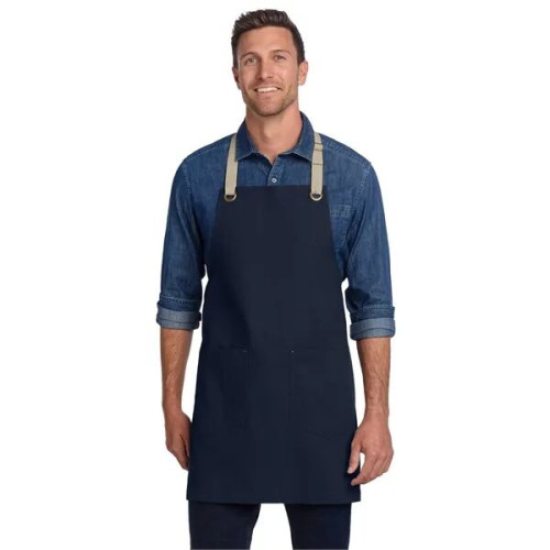 Port Authority Canvas Full-Length Two-Pocket Apron