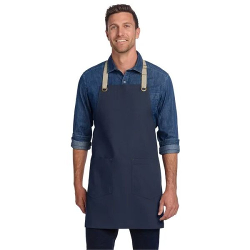 Port Authority Canvas Full-Length Two-Pocket Apron