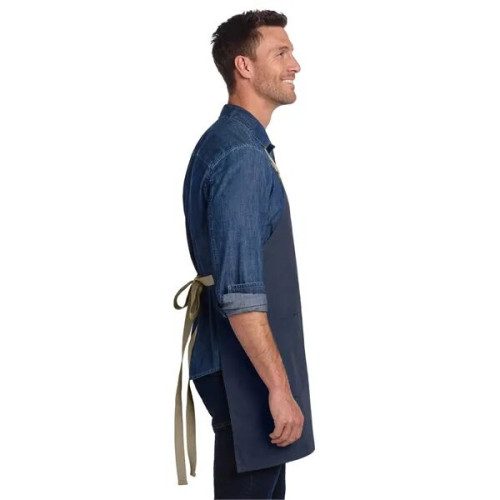Port Authority Canvas Full-Length Two-Pocket Apron