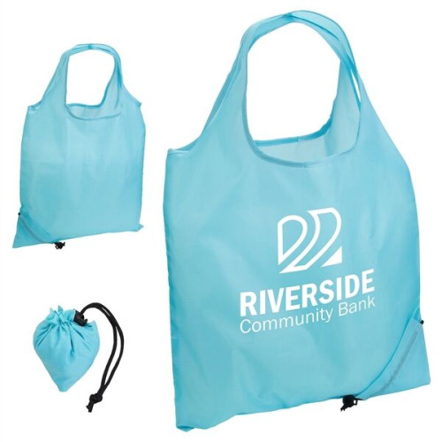 Bazaar RPET Folding Reusable Tote Bag