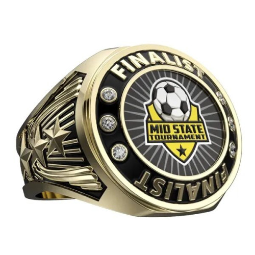 Express Vibraprint® Bright Star Championship Rings