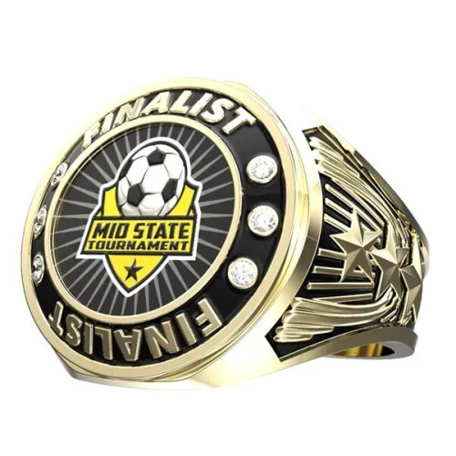 Express Vibraprint® Bright Star Championship Rings