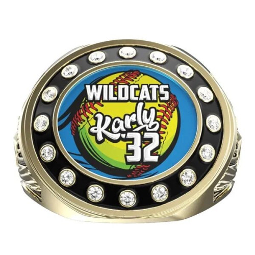 Express Vibraprint® Bright Star Championship Rings