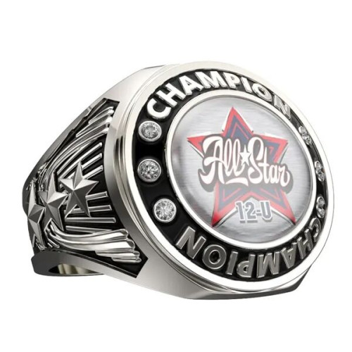Express Vibraprint® Bright Star Championship Rings