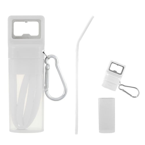 Pop And Sip Bottle Opener Straw Kit