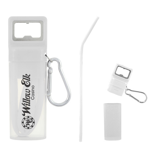 Pop And Sip Bottle Opener Straw Kit