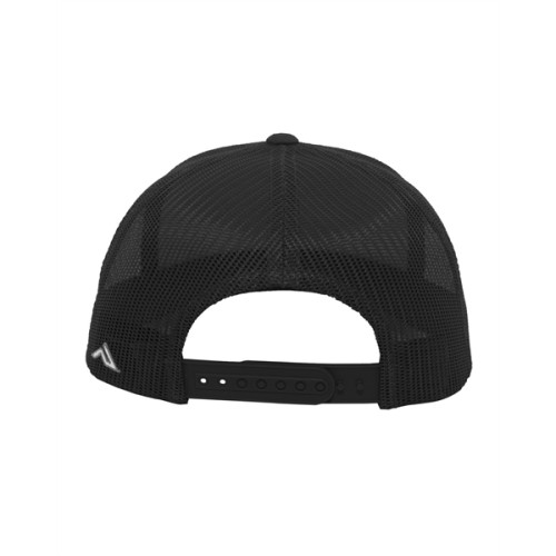 Aggressive Heather Trucker Snapback Cap
