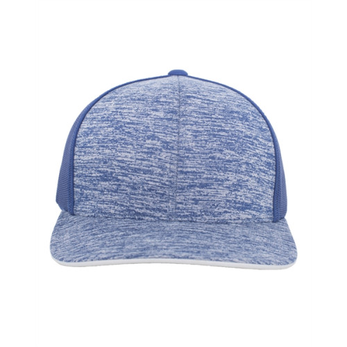 Aggressive Heather Trucker Snapback Cap