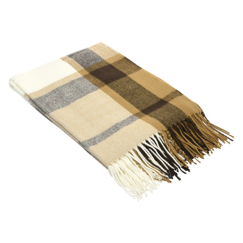 Manchester Fringed Throw Blanket